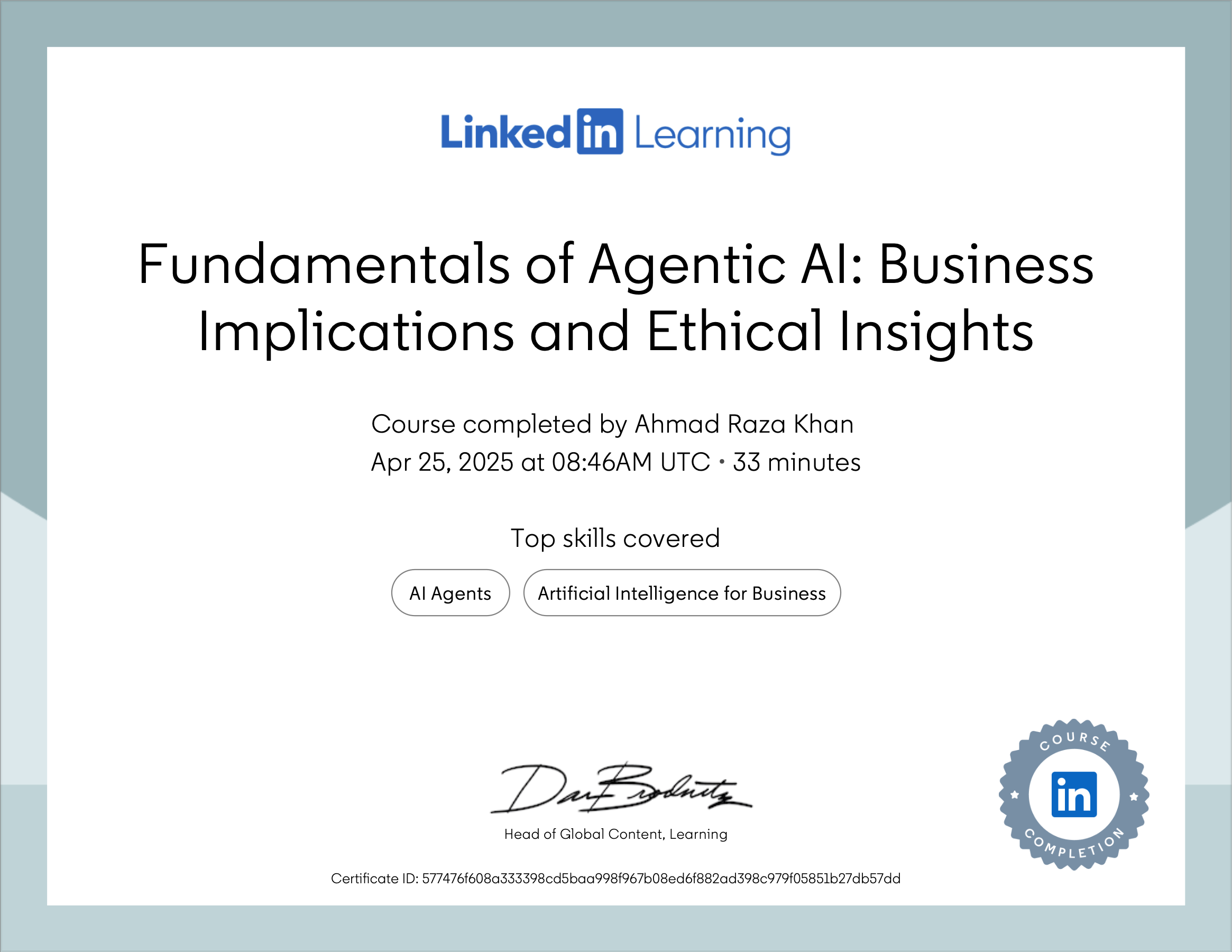 Fundamentals of Agentic AI: Business Implications and Ethical Insights